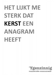 kerst anagram